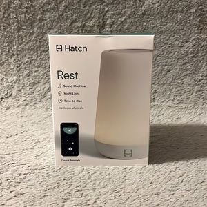 HATCH REST Baby Sound Machine Night Light Time-to-Rise Alarm Routine Trainer NWT